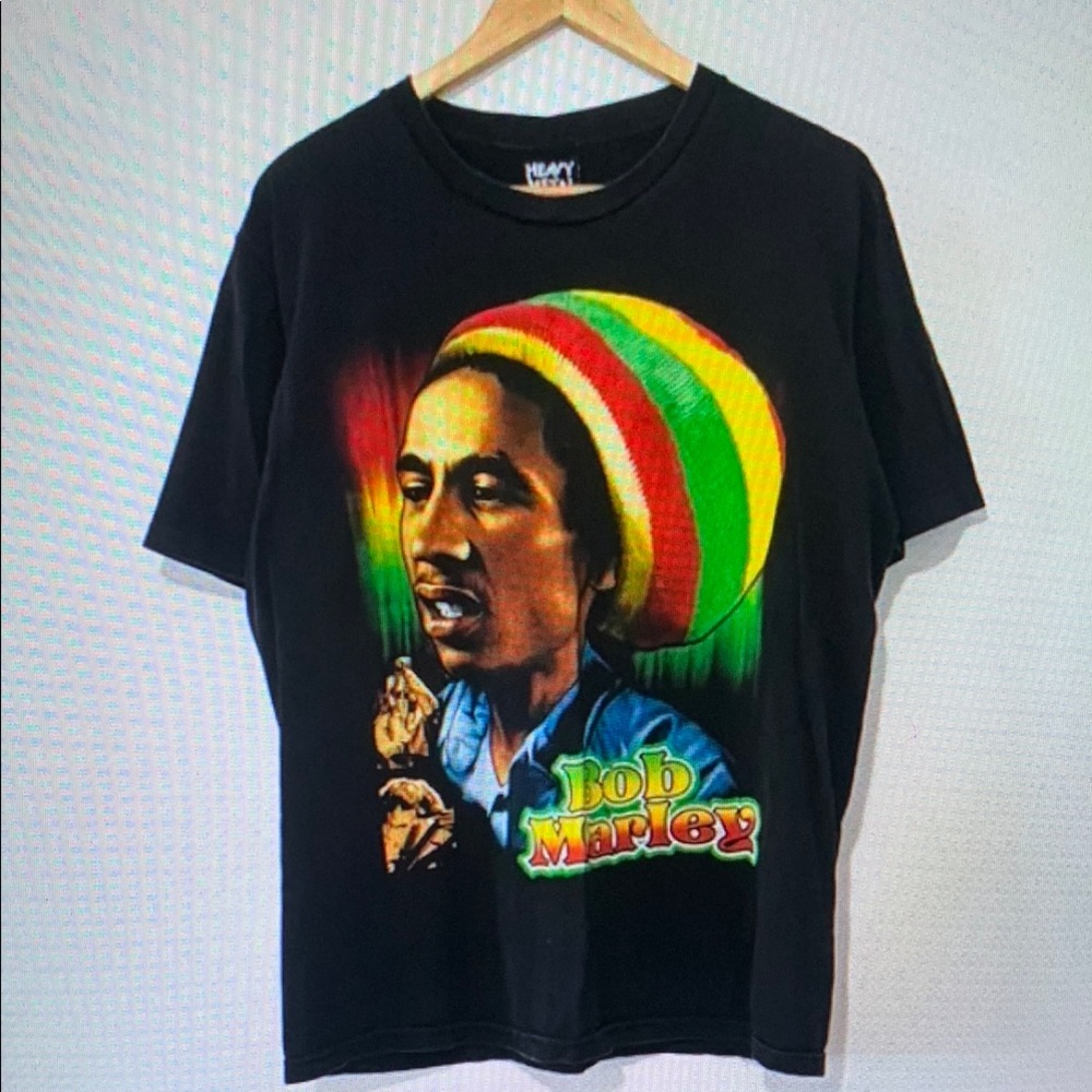 Black and Red Reggae Art Short Sleeve Tee